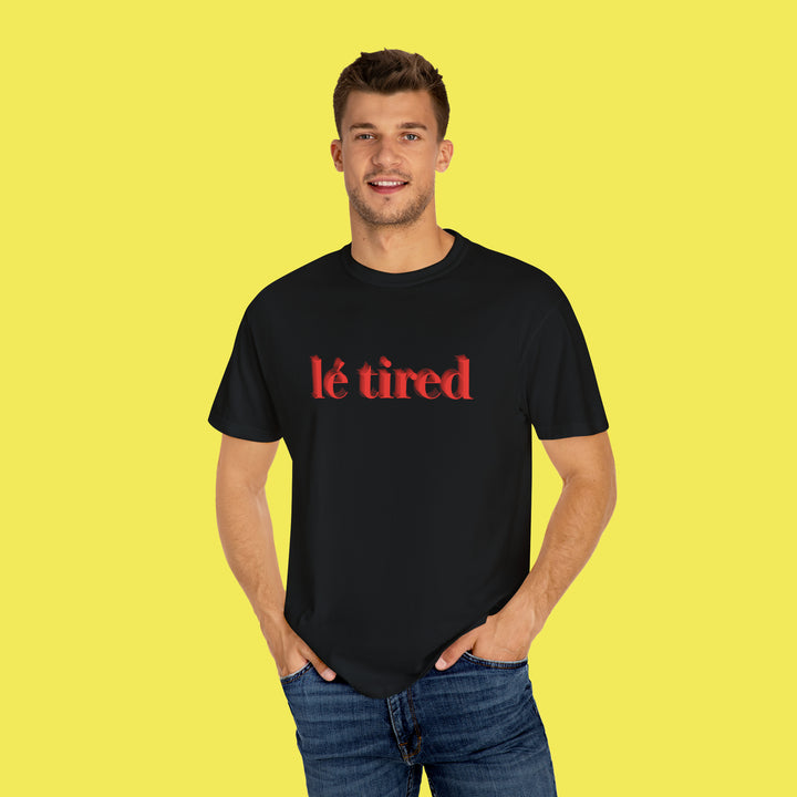 Lé Tired - Logo tee