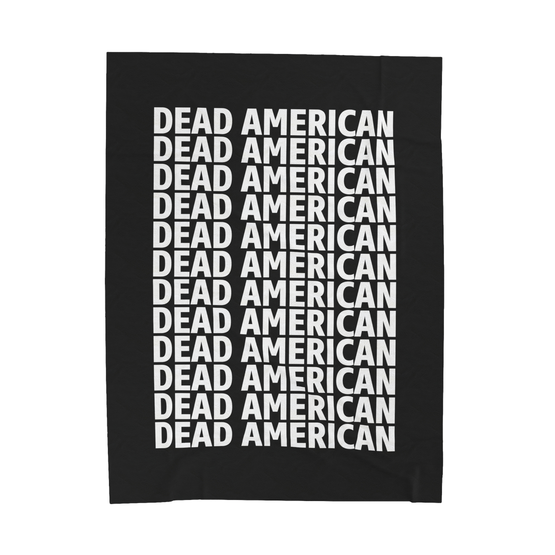 Dead American Stacker Throw Blanket