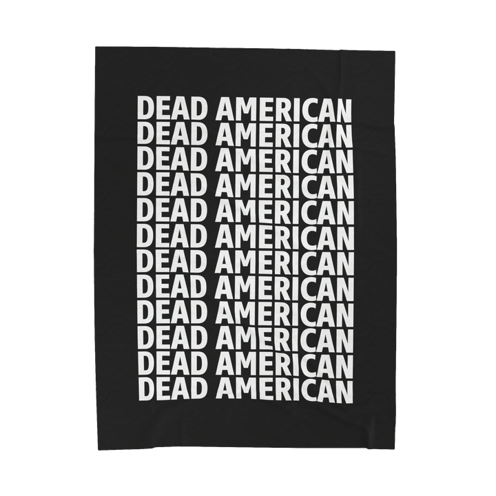 Dead American Stacker Throw Blanket